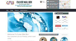 Desktop Screenshot of culvermailbox.net